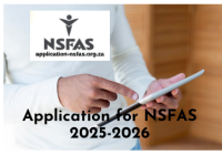 Application for NSFAS 2025-2026
