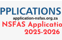 NSFAS Applications for 2025-2026