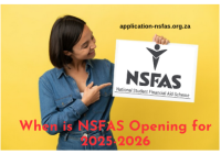 When is NSFAS Opening for 2025-2026