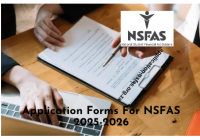 Application Forms For NSFAS 2025-2026