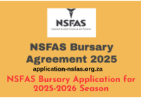 NSFAS Bursary Application for 2025-2026 Season