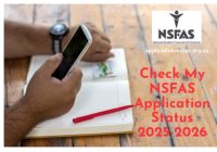 Check My NSFAS Application Status 2025-2026