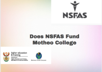 Does NSFAS Fund Motheo College
