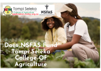 Does NSFAS Fund Tompi Seleka College Of Agriculture