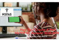 How Do I Create A New MyNSFAS Account 2025-2026?