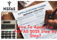 How To Apply For NSFAS 2025 Step By Step?