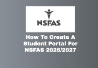 How To Create A Student Portal For NSFAS 2026/2027