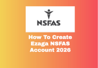 How To Create Ezaga NSFAS Account 2026