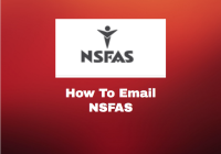How To Email NSFAS