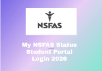 My NSFAS Status Student Portal Login 2026