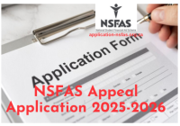 NSFAS Appeal Application 2025-2026