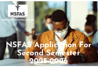 NSFAS Application For Second Semester 2025-2026