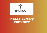 NSFAS Bursary 2026/2027