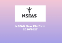 NSFAS New Platform 2026/2027