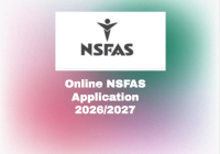 Online NSFAS Application 2026/2027
