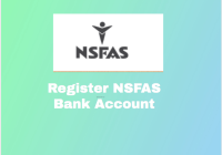 Register NSFAS Bank Account