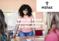 When Do NSFAS Applications Open For 2026/2027
