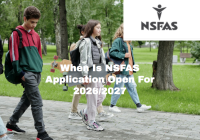When Is NSFAS Application Open For 2026/2027