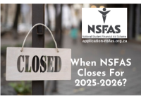 When NSFAS Closes For 2025-2026?